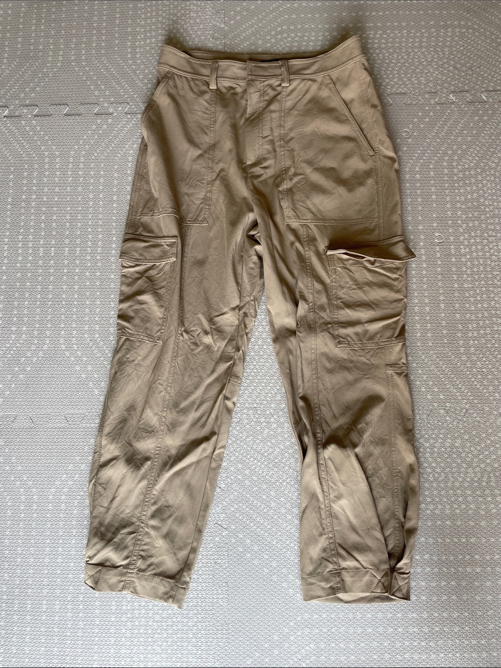 Banana Republic High Rise Cargo Utility Tapered Ankle Pants